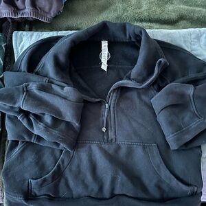 Lululemon Half-Zip Scuba Black Size M/L Sweatshirt
